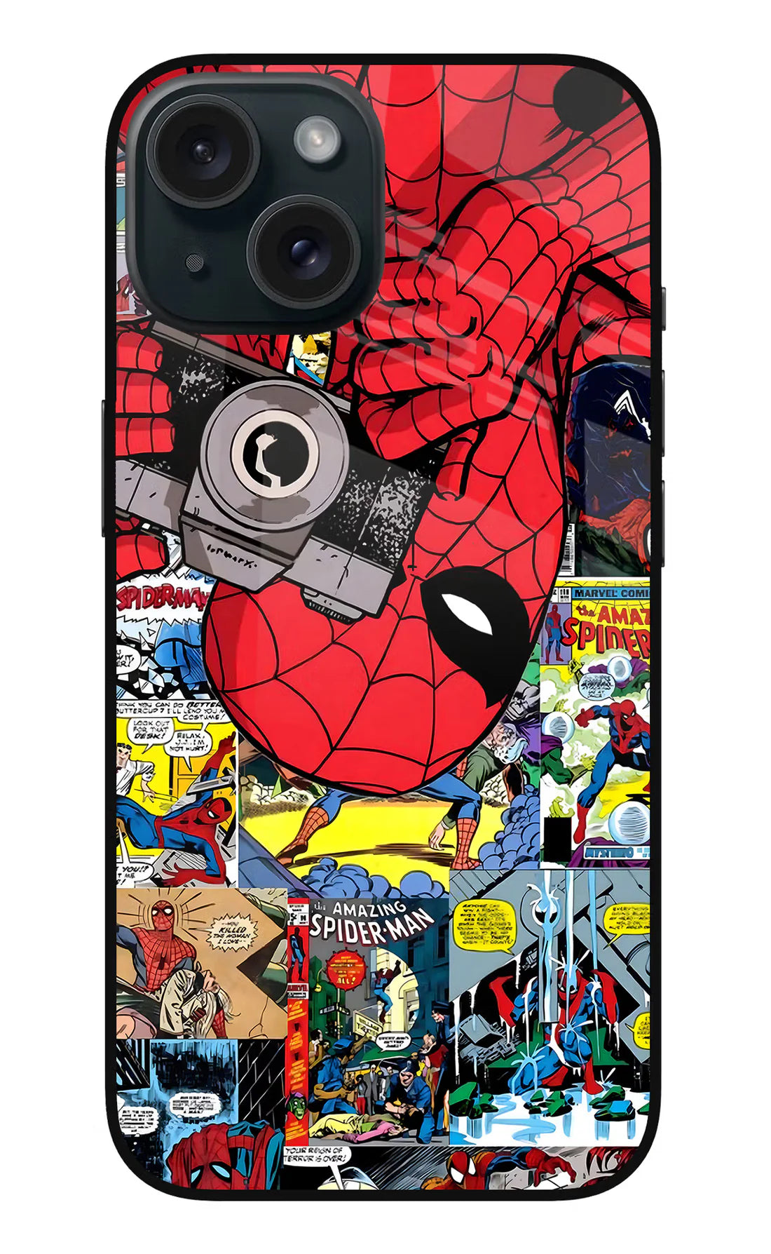 Spider Man iPhone 15  iPhone 15 Back cover
