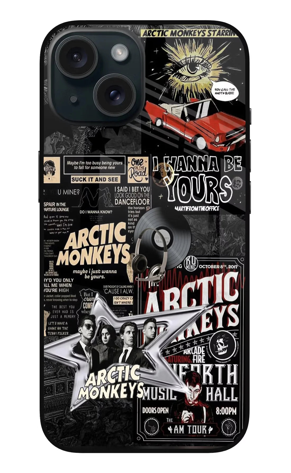Arctic Monkeys iPhone 15 Back cover
