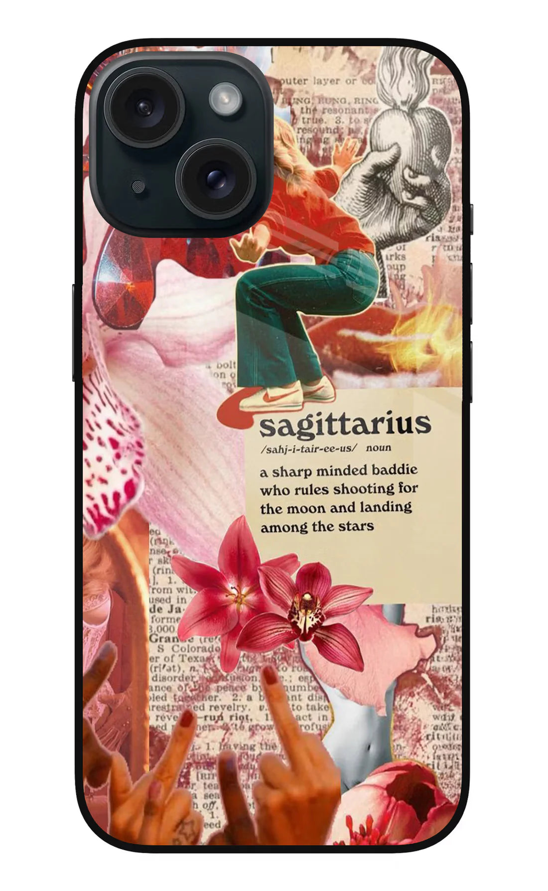 Sagittarius Zodiac iPhone 15 Back cover