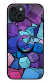 Cubic Abstract iPhone 15 Glass Case