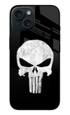 Punisher Skull iPhone 15 Plus Glass Case