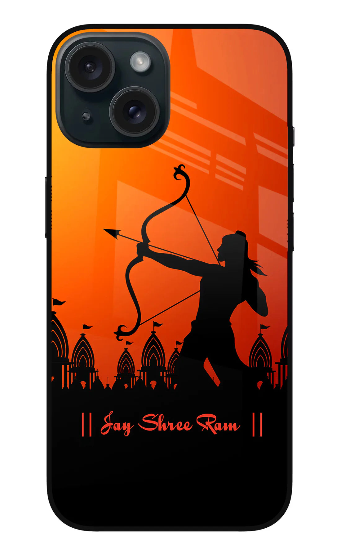 Lord Ram - 4 iPhone 15 Plus  Back Cover