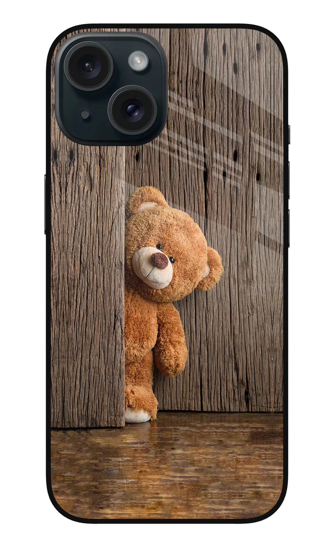 Teddy Wooden  iPhone 14 Plus  Back Cover