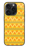 Tribal Pattern iPhone 15 Pro Glass Case