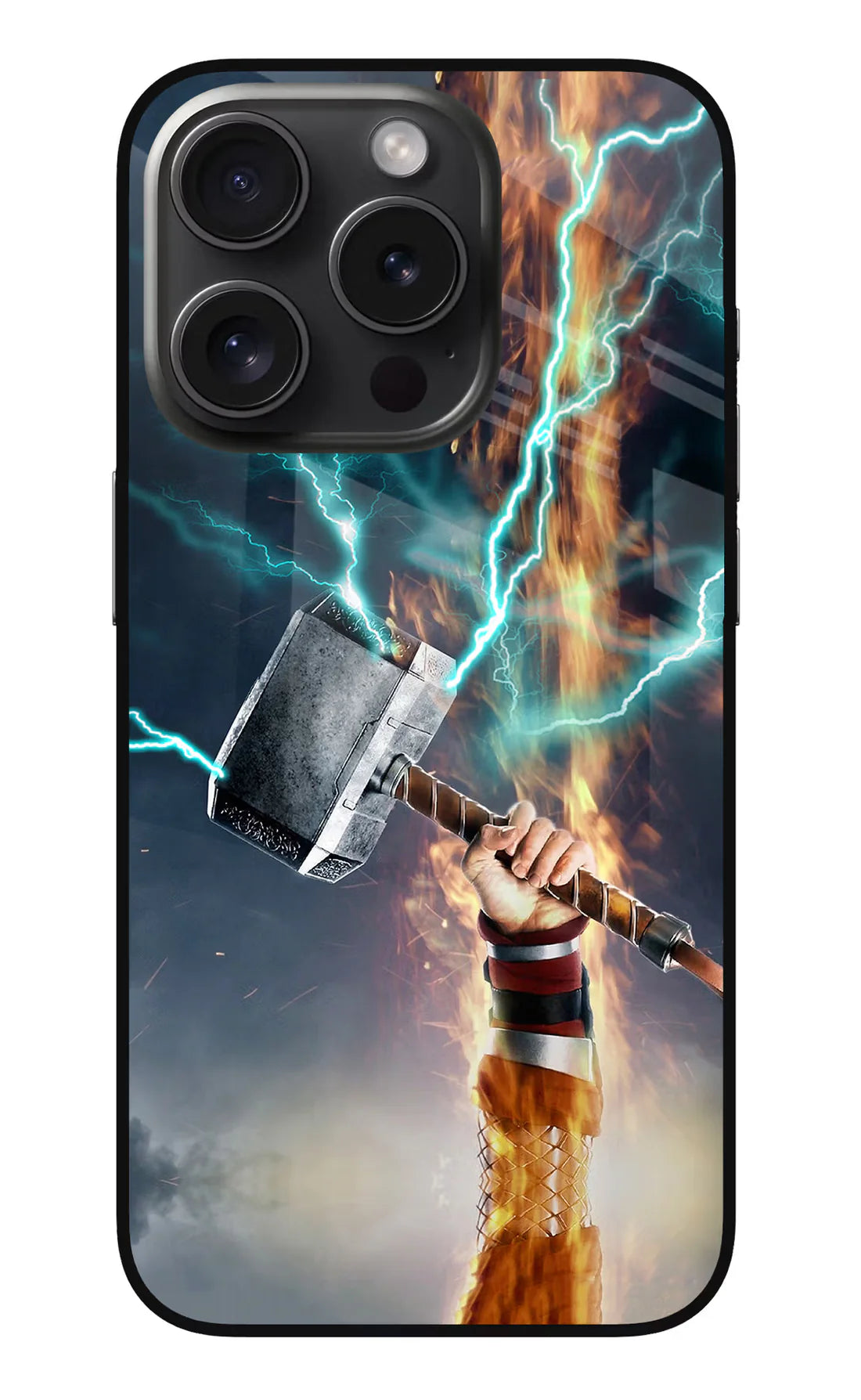 Thor Hammer Mjolnir iPhone 15 Pro Max Back cover