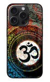 Om Cultural iPhone 15 Pro Max Glass Case