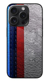 BMW Stripes iPhone 15 Pro Max Glass Case