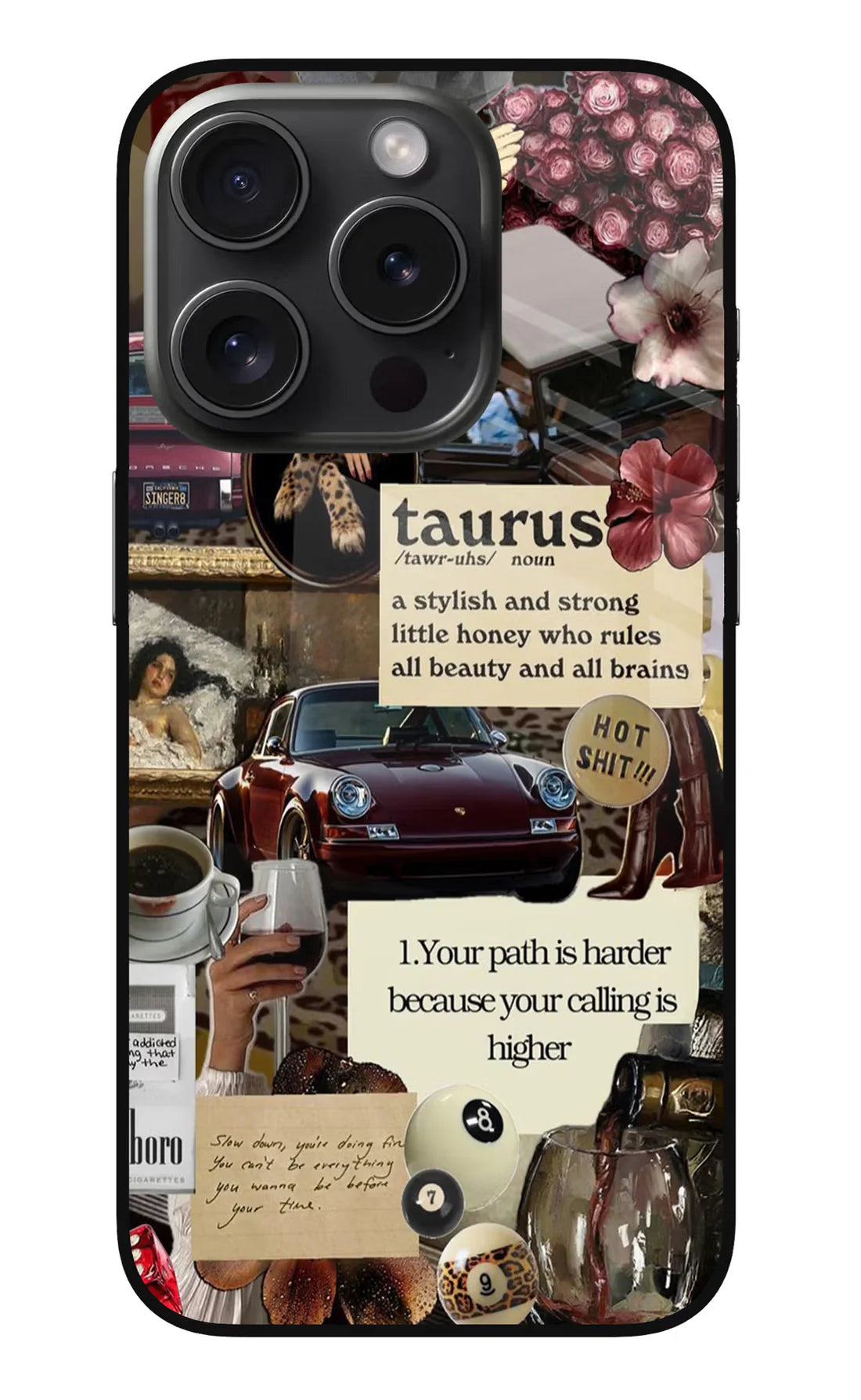 Taurus Zodiac iPhone 15 Pro Max Back cover