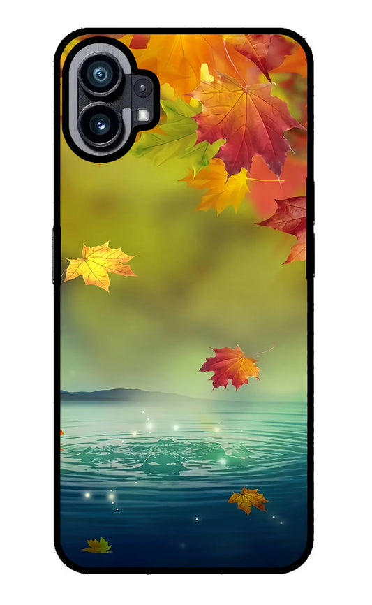 Flowers Nothing Phone 1 Back cover