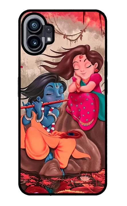 Radhe Krishna Nothing Phone 1 Back Cover