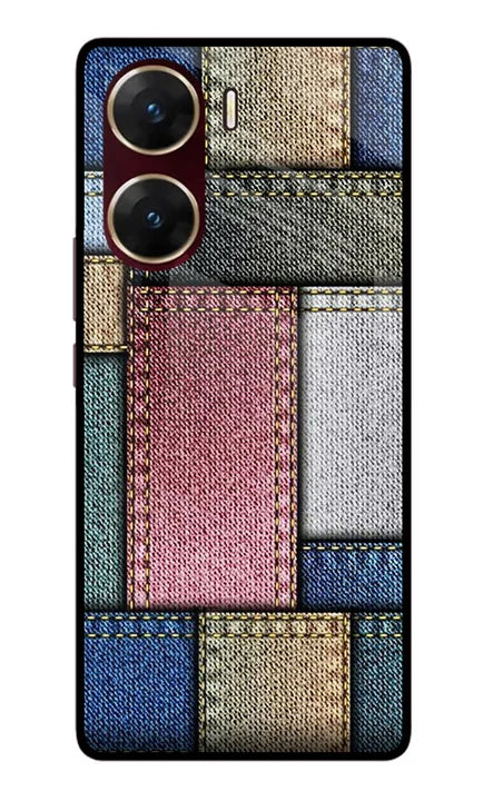 Multicolor Jeans Vivo V29E Back Cover