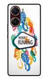 Keep Running Vivo V29E Glass Case