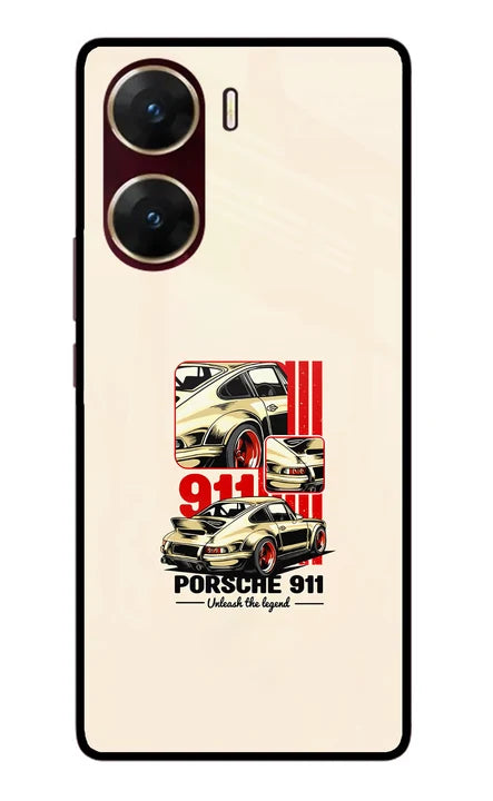 Classic Porsche 911 Vivo V29E Back Cover