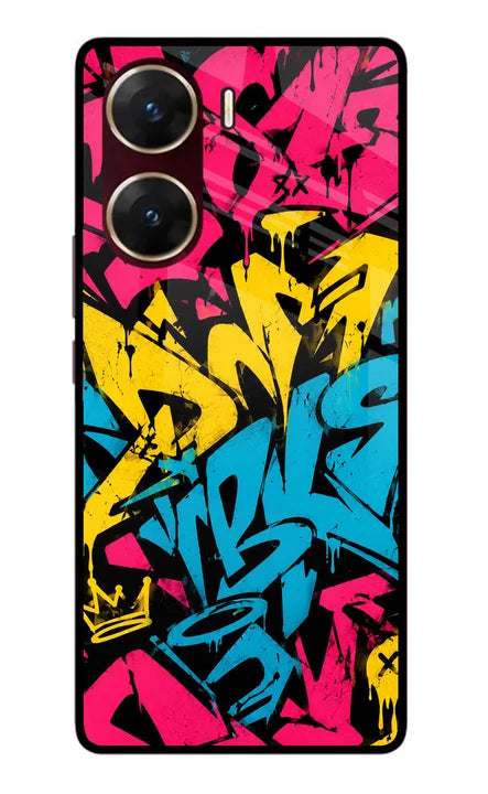 Graffiti Vibe Vivo V29E Back Cover