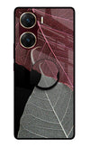 Leaf Pattern Vivo V29E Glass Case