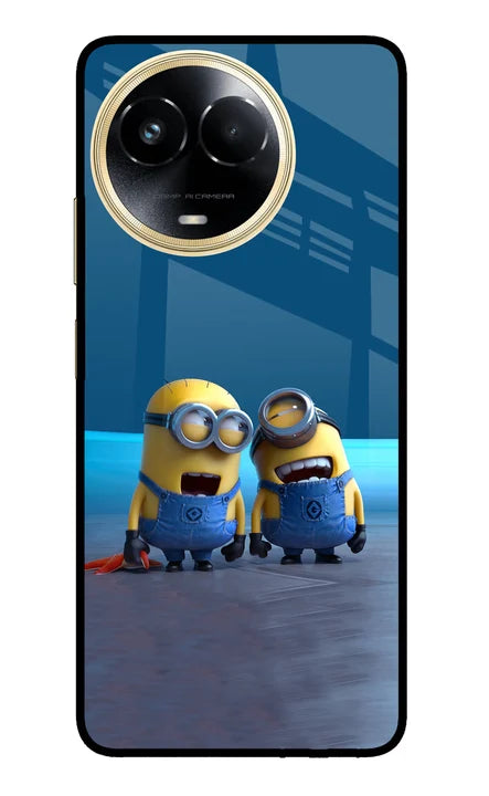 Minion Laughing Realme 11 5G/11X 5G/C67 Back Cover