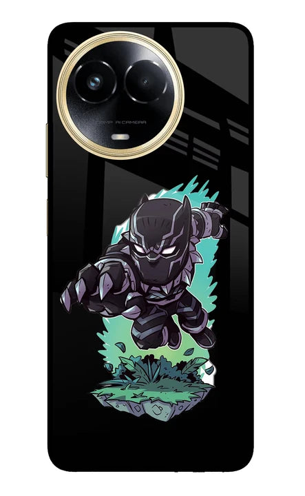 Black Panther Realme 11 5G/11X 5G/C67 Back Cover