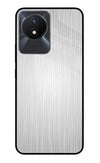 Wooden Grey Texture Vivo Y02/Y02T Glass Case