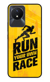 Run Your Own Race Vivo Y02/Y02T Glass Case