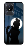 Shri Krishna Silhouette Vivo Y02/Y02T Glass Case