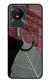 Leaf Pattern Vivo Y02/Y02T Glass Case