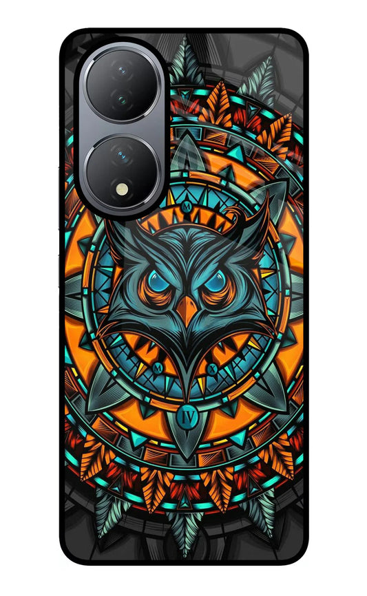 Angry Owl Art Vivo Y100  Back cover
