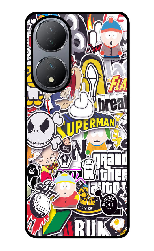 Sticker Bomb Vivo Y100  Back cover