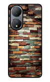 Bricks Pattern Vivo Y100 Glass Case