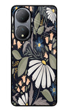 Flowers Art Vivo Y100 Glass Case