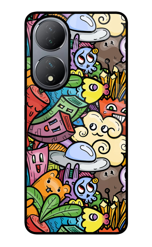 Veggie Doodle Vivo Y100 Back cover