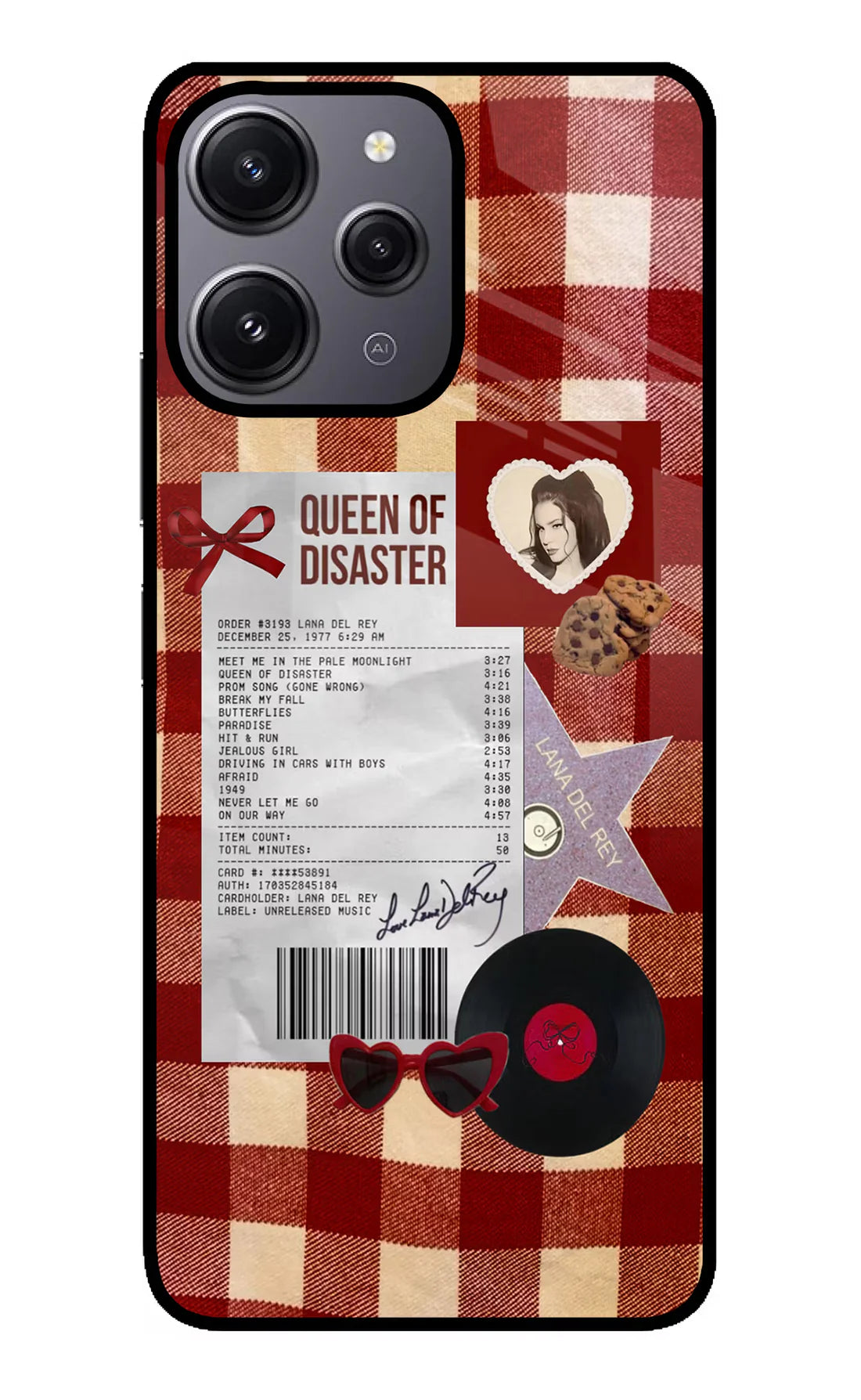 Queen of Disaster Redmi 12 4G Back cover