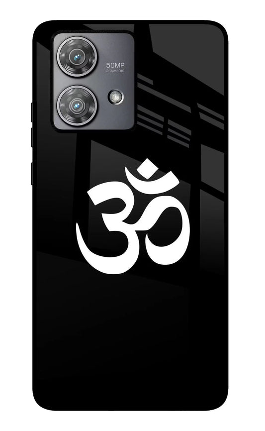 Om Namah Shivay Moto Edge 40 Neo Back cover