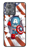 Captain America Moto Edge 40 Neo Glass Case