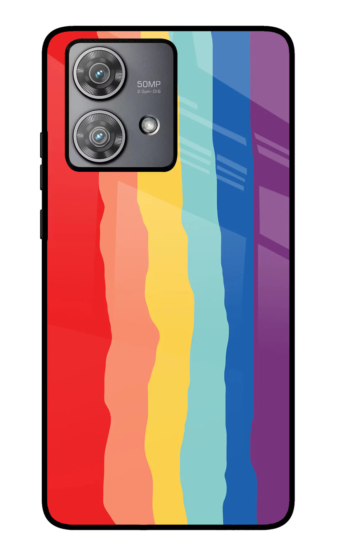 Rainbow Moto Edge 40 Neo Back cover