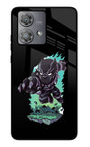 Black Panther Moto Edge 40 Neo Glass Case