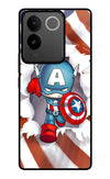 Captain America IQOO Z7 Pro 5G Glass Case