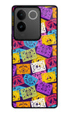 Mexican Pattern IQOO Z7 Pro 5G Glass Case