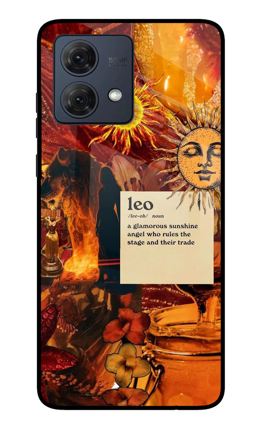 Leo Zodiac Moto G54 5G Back cover