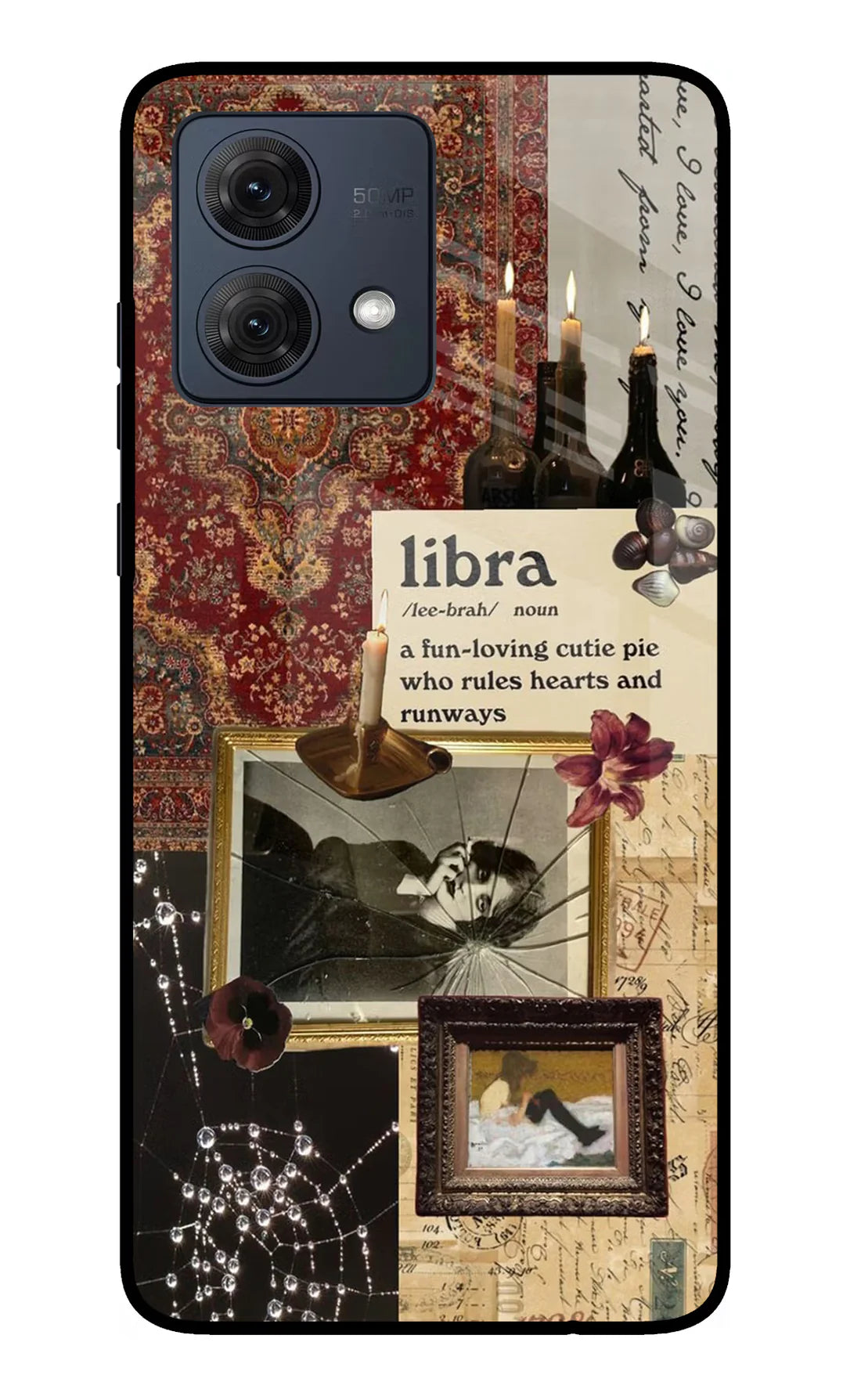 Libra Zodiac Moto G54 5G Back cover