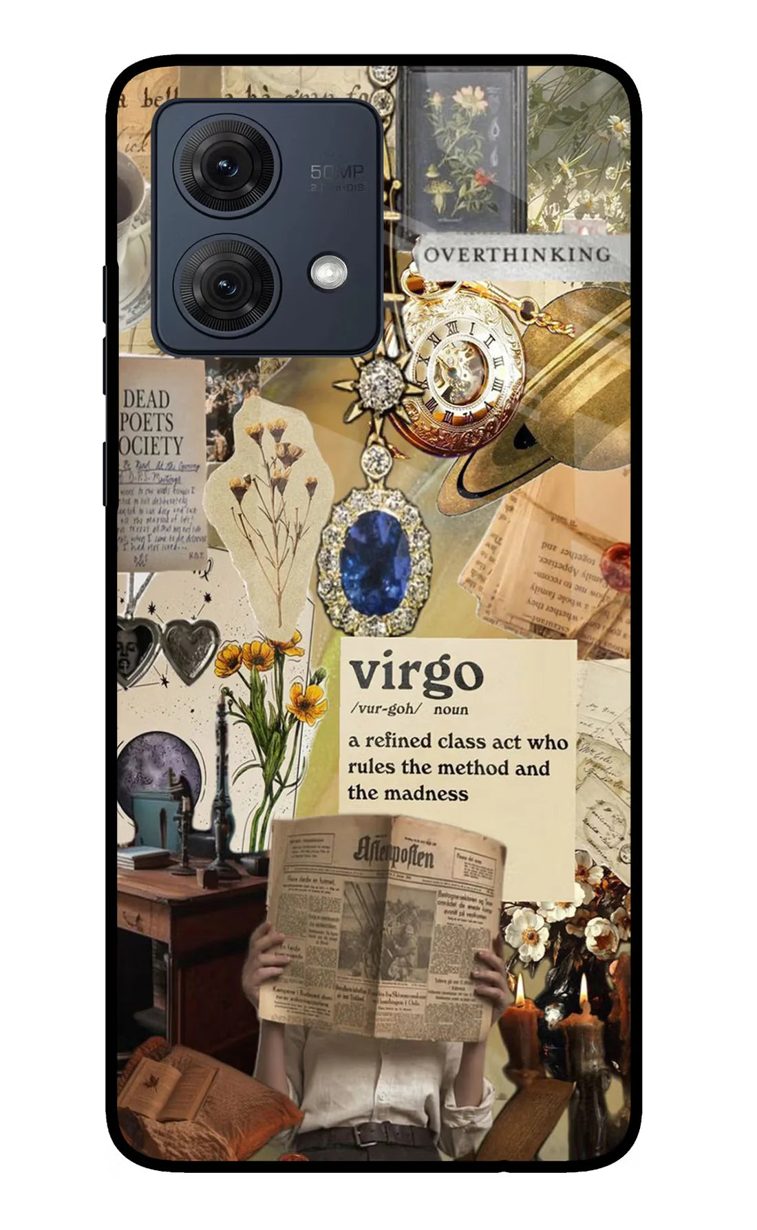 Virgo Zodiac Moto G54 5G Back cover