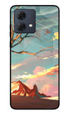 Scenery Moto G84 5G Glass Case