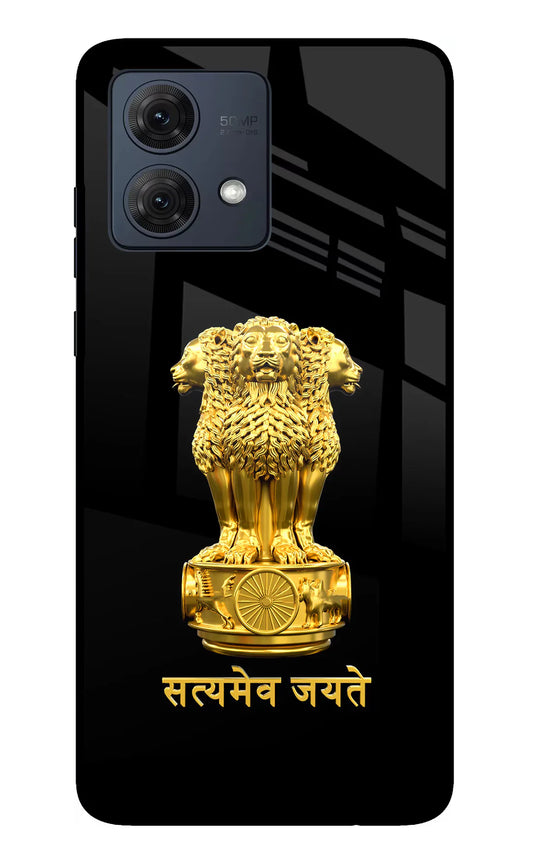 Satyamev Jayate Golden Moto G84 Back cover
