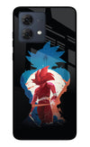 Goku Moto G84 5G Glass Case