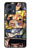 Naruto Character Moto G84 5G Glass Case