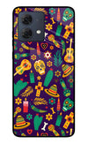 Mexican Artwork Moto G84 5G Glass Case