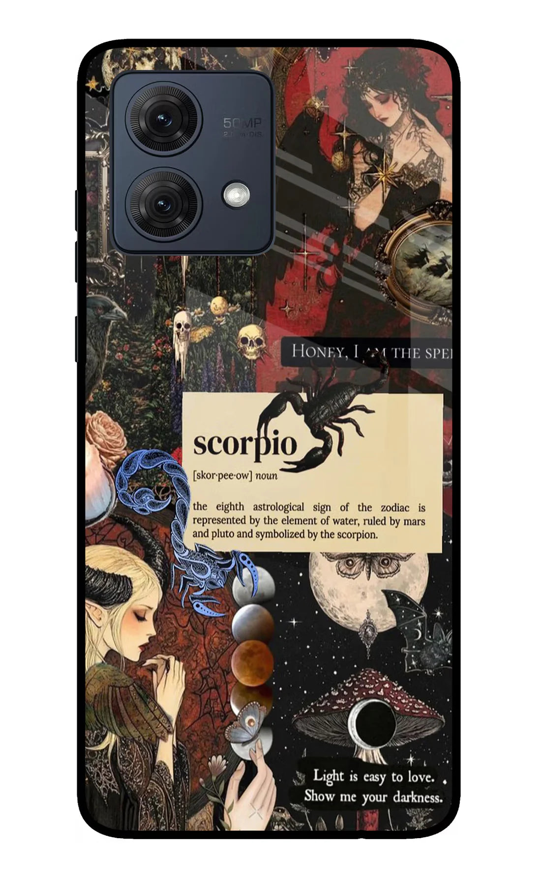Scorpio Zodiac Moto G84 5G Back cover
