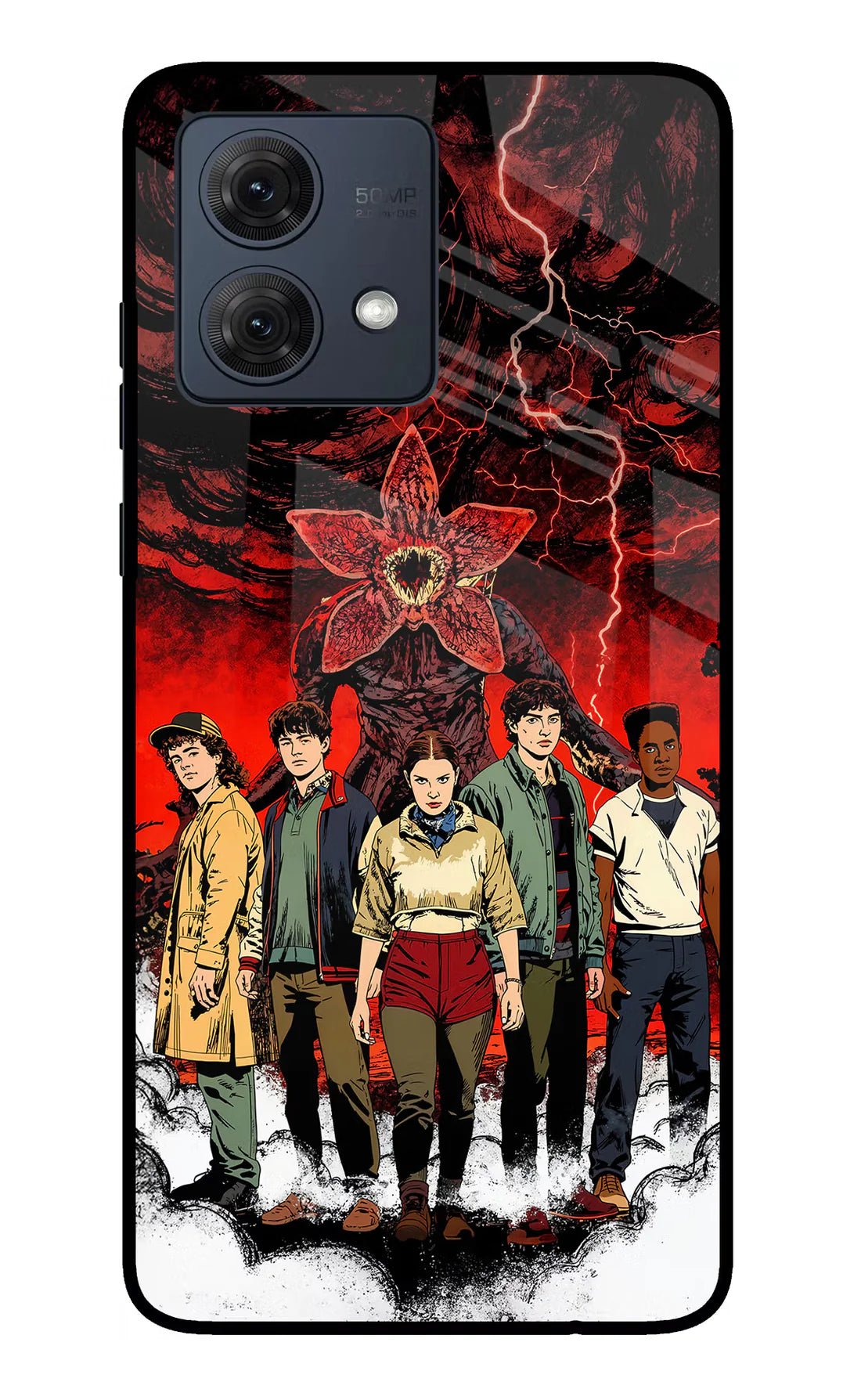 Ordinary Things Characters Moto G84 5G Back cover