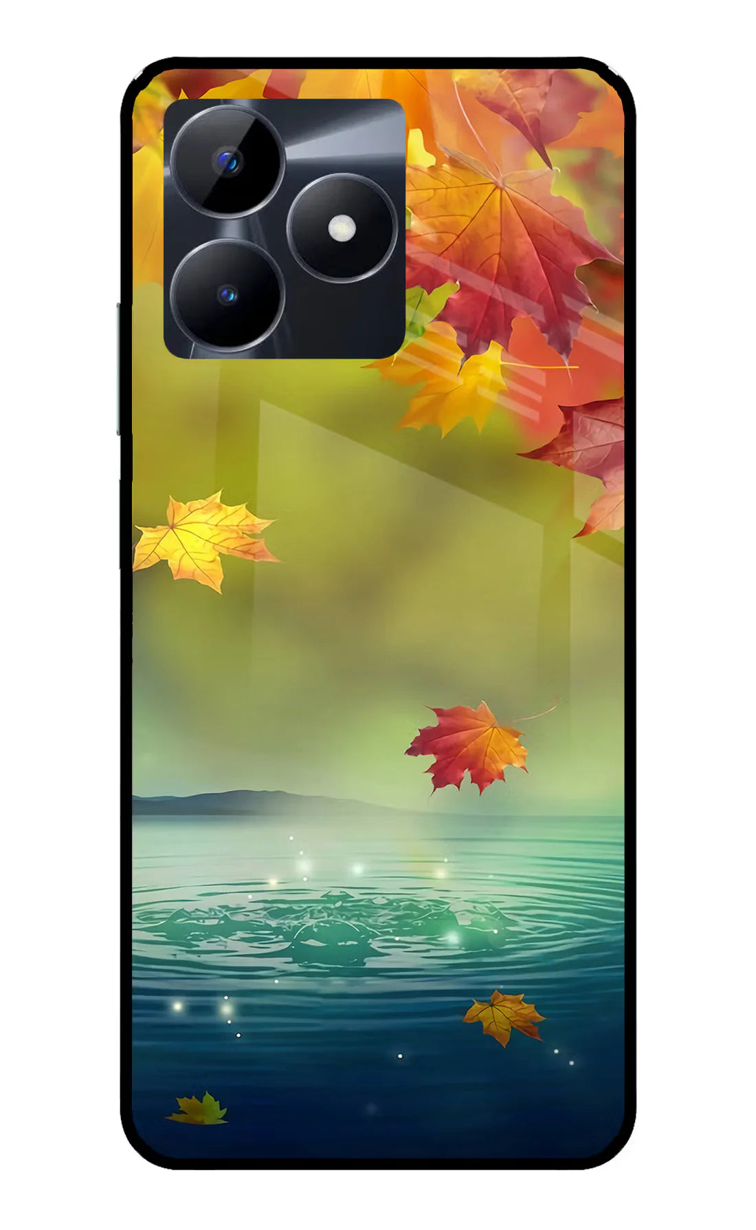 Flowers Realme C53 Back cover