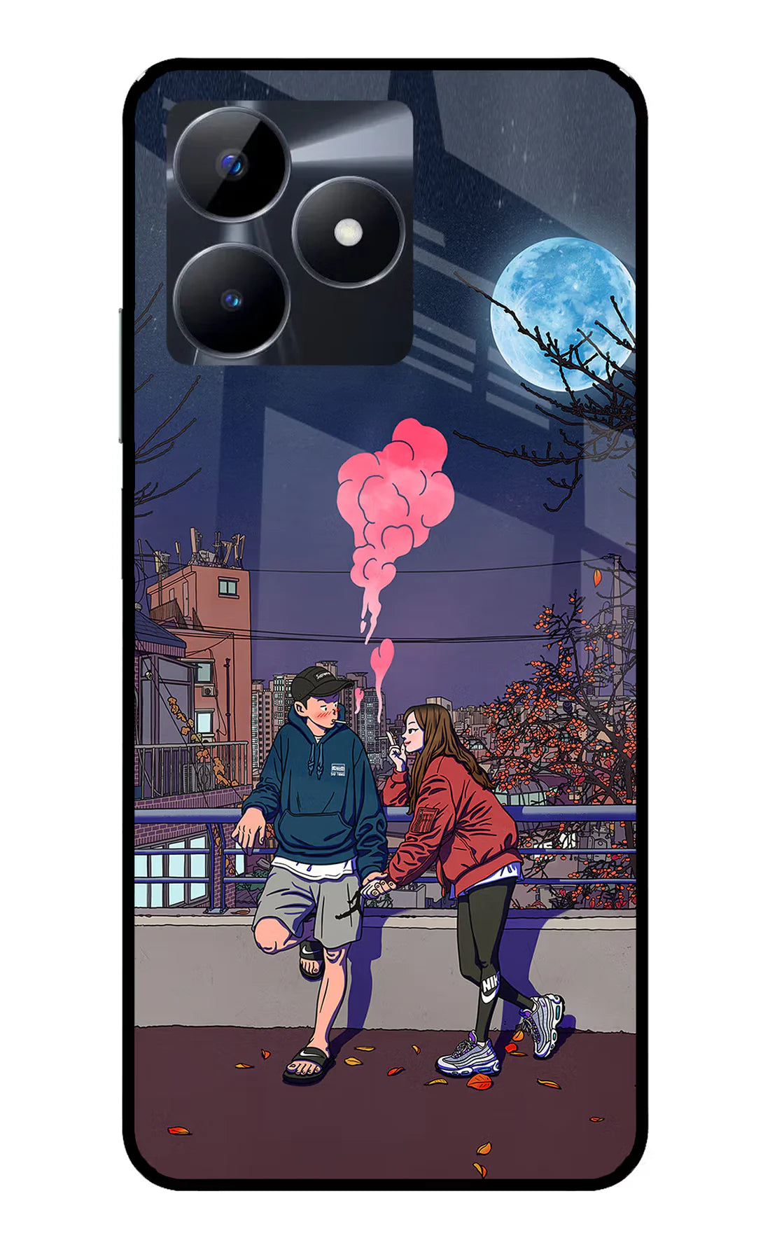 Chilling Couple Realme C53 Back cover