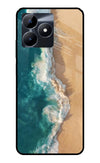 Ocean Beach Realme C53 Glass Case